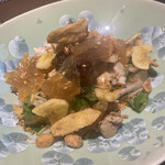 私房菜 すみよし - 前菜 棒棒鶏 魚介