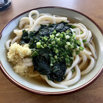 谷本うどん - ◆ わかめうどん (大)