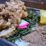 たいあん弁当 - からあげ山菜弁当