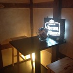 Bar 蔵 - 店内の灯り