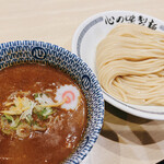 心の味製麺 - 味玉濃厚豚骨魚介つけ麺　1,050円