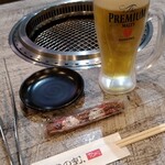 h Yakiniku No Toki - 乾杯生ビール