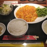 山形五十番飯店 上海厨房 - 料理写真:日替わりランチ