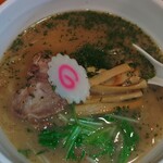 会津ラーメン 和 - 青じそラーメン（濃厚）
