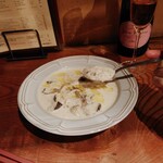 立飲・ビストロシン サンテ - 舞茸と椎茸のクリームリゾット