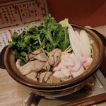 和心 かぎり - 牡蠣と白子の鍋