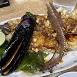 豊野丼 - 秋刀魚は骨せんべいと共にアネックスに