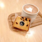 ロースト デザイン コーヒー - カフェモカ＊レーズンのパウンドケーキ