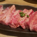 神田焼肉 俺の肉 - 中落ちカルビ　1,280円税込