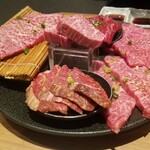 Kanda Yakiniku Oreno Niku - 俺のデラックス盛り　ハーフサイズ　二人前　7,500円税込　