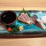 魚男 磨き - 刺し盛