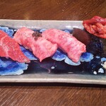 肉割烹 英 - 握り