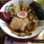 手打麺 笑くぼ - らーめん(750円)