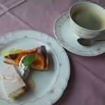Restaurant Yuuki - ランチのデセール。コーヒーもつきます。