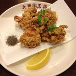 Oosaka Oushou - 若鶏の塩唐揚げ（６００円）２０１３年５月