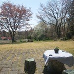 Restaurant Yuuki - レストランの庭。外観からは想像できない素敵なロケーション。中央の木は桜！