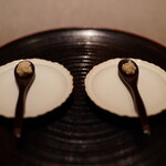 茶禅華 - 上海蟹の蟹爪肉、雄雌食べ比べ