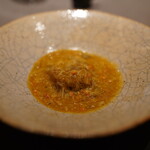 茶禅華 - ふかひれ：上海蟹のソースで