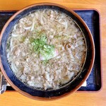 鳴門うどん - 肉うどんダブルの3倍　990円