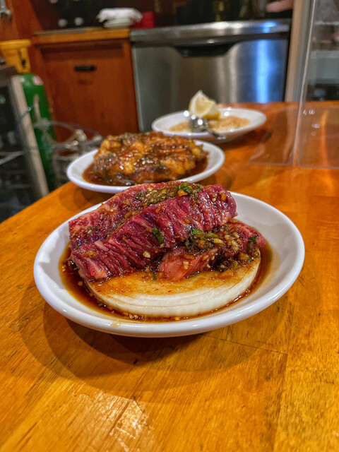 Yakiniku Horumon Mansen, Osaka, Japan