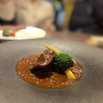 和フレンチバル村塾 - 牛ほほ肉の黒ビール煮❤︎