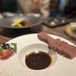 和フレンチバル村塾 - カンガルー肉のロースト(*>ω<*)