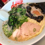 Ramen Yamaokaya - 朝ラーメン＋ほうれん草