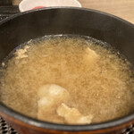 串焼黒松屋 - 味噌汁