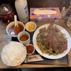 レバニラ定食 kei楽