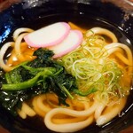 めんつるび - Aランチの温かいうどん