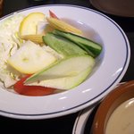 ベーカリー&レストラン 沢村 - サラダランチ　（信州野菜のバーニャカウダ）