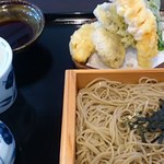 クルマヤ - 天せいろ　1350円