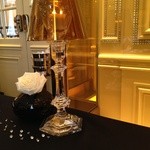 ガストロノミー ジョエル・ロブション - 2013年5月ゴールドの壁