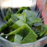 漁港めし - ワカメのお刺身