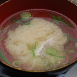 漁港めし - 鯛のあら汁