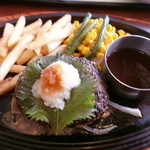 ロイヤルホスト 草津店 - 和風ハンバーグ