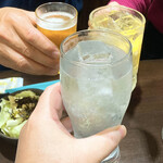 三酉屋 - 3人でカンパ～イ！