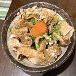 三酉屋 - とり皮ポン酢か？