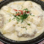 アラブ料理専門店 七つの丘 SEVEN HILLS - クフタ ゴマソース フッハーラ "Kufta Sesame Fukharah"「クフタ（ラム肉ミートボール）を少し酸味のあるゴマソースで煮込みました。他では食べられない味」※メニュー表記通り