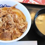 Matsuya - 牛めし並＆お味噌汁