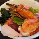 Ohotsuku Dainingu Gimboshi - 海鮮丼　１２００円