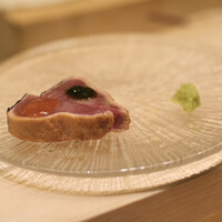 鮨よしかわ - 鰹の揚げたたき