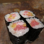 鮨 橋口 - とろたく巻き