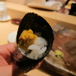 鮨 橋口 - 雲丹巻き