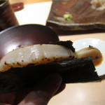 平貝の磯辺焼き