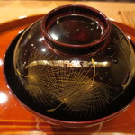 恵比寿　くろいわ - お椀です。