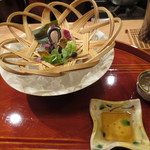 恵比寿　くろいわ - お造りです。