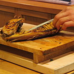 恵比寿　くろいわ - 焼いた筍です。