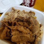 吉野家 - 旅館で食べた