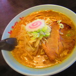 Ramen sanpachi - さんぱちデー　味噌ラーメン　９００円→６００円（税込）【２０２２年１０月】